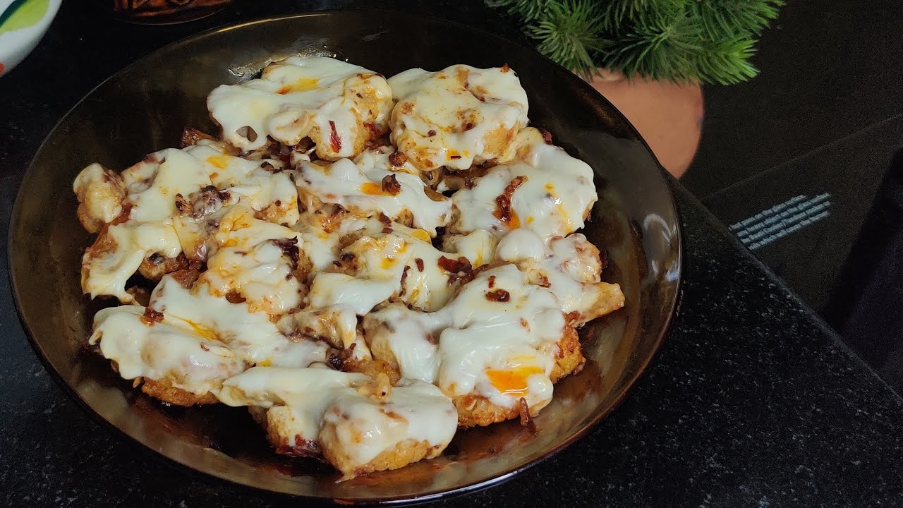 Cheesy cauliflower fry/ചീസി കാളിഫ്ലവർ ഫ്രൈ 