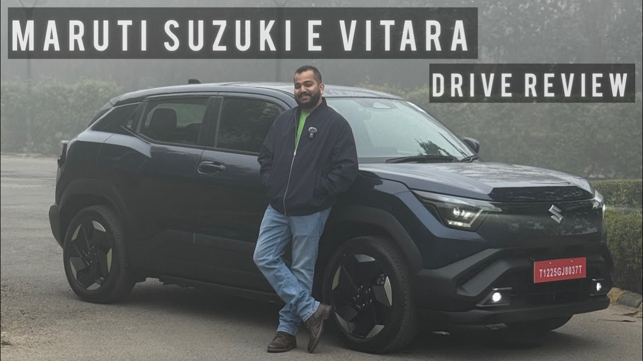 Обзор тест-драйва Maruti Suzuki e Vitara 2026 года.