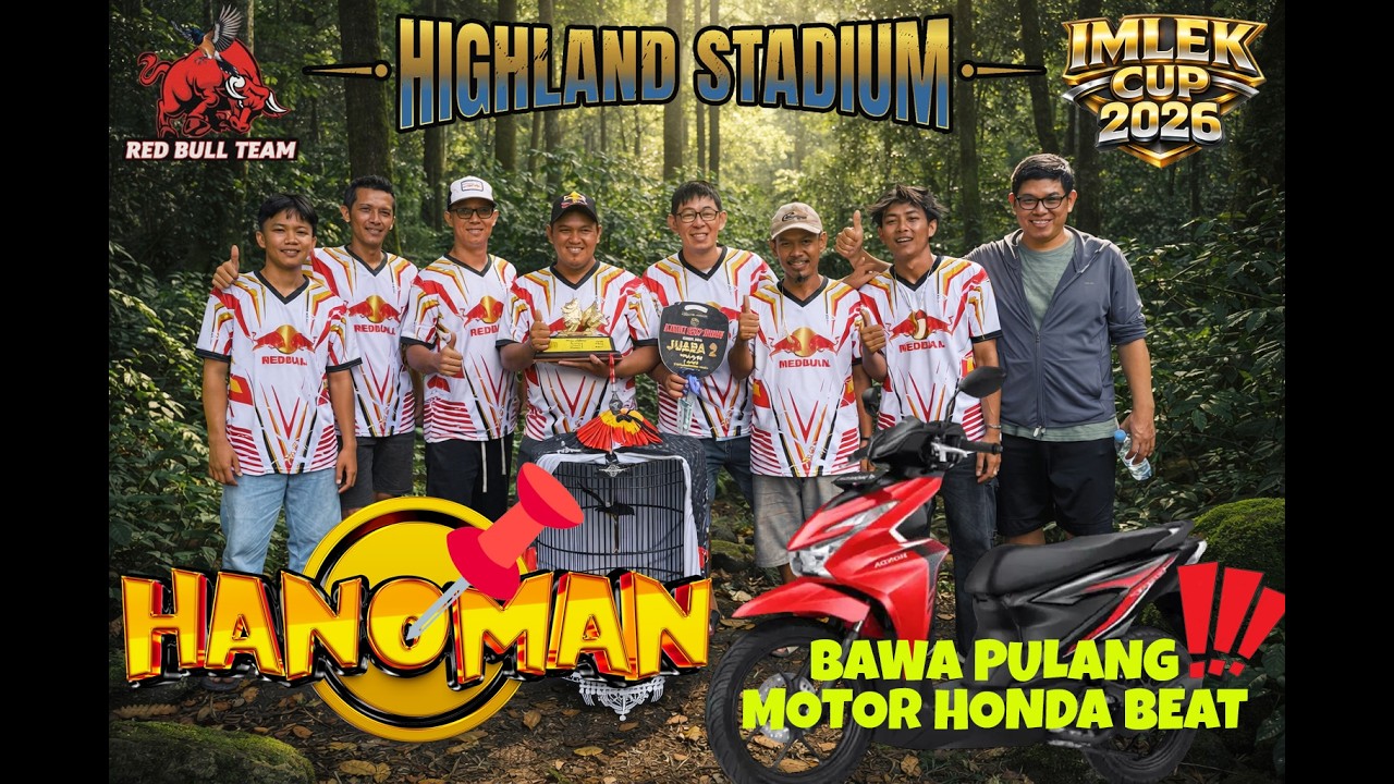 🔴[RED BULL TEAM]: HANOMAN BAWA MOTOR BARU LAGI‼️ TIKET 2 JUTA JADI TONTONAN‼️ MR. AHIUNG ✅
