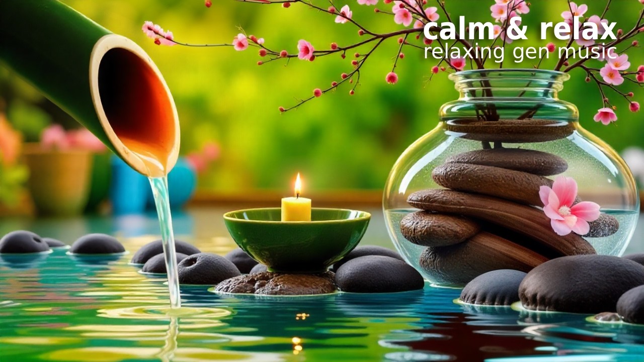 Relaxing Piano Music Sleep Music, Water Sounds, Relaxing Music, Spa Music ★17 #relaxingmusic