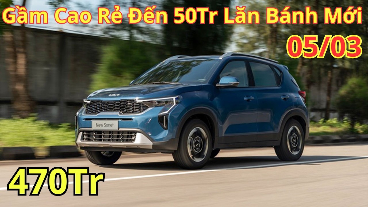 ✅Giá Khuyến Mại Kia Sonet Tháng 3 Mới. Gầm Cao Rẻ Đến 50Tr, Lăn Bánh Mới Giảm Sâu | Xegiatot24h