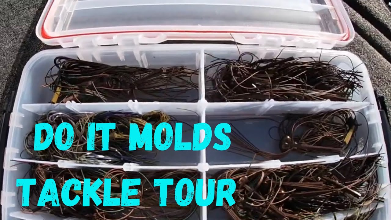 Тур по спортивным снастям Do It Molds — Снасти, которые я сделал для WON Bass US Open 2019