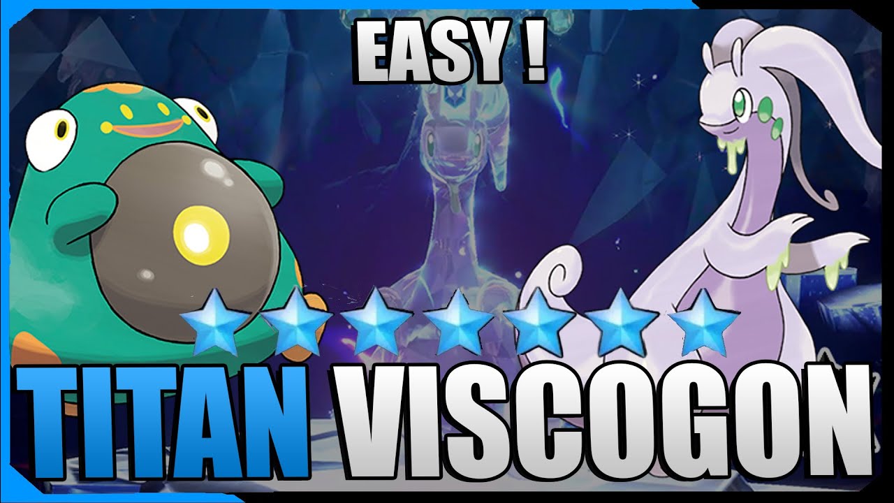 7-Sterne Wasser Viscogon Raid Guide! SO besiegst du es EASY (Solo & Team) Pok&eacute;mon Karmesin & Purpur