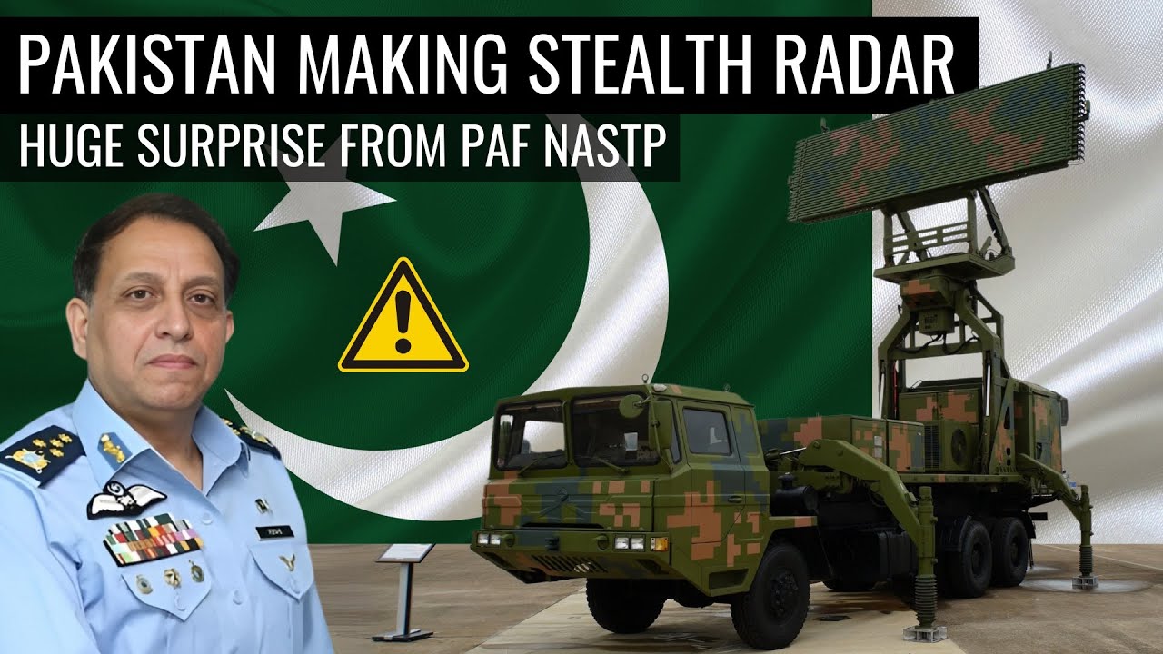 Pakistan Making Stealth Radar | Huge Surprise From PAF NASTP | Defence Outpost