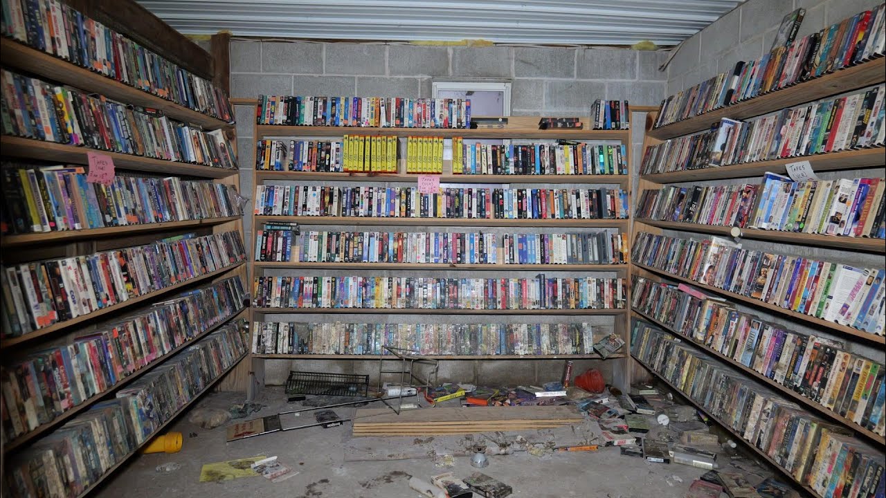 An Abandoned Flea Market with everything left behind