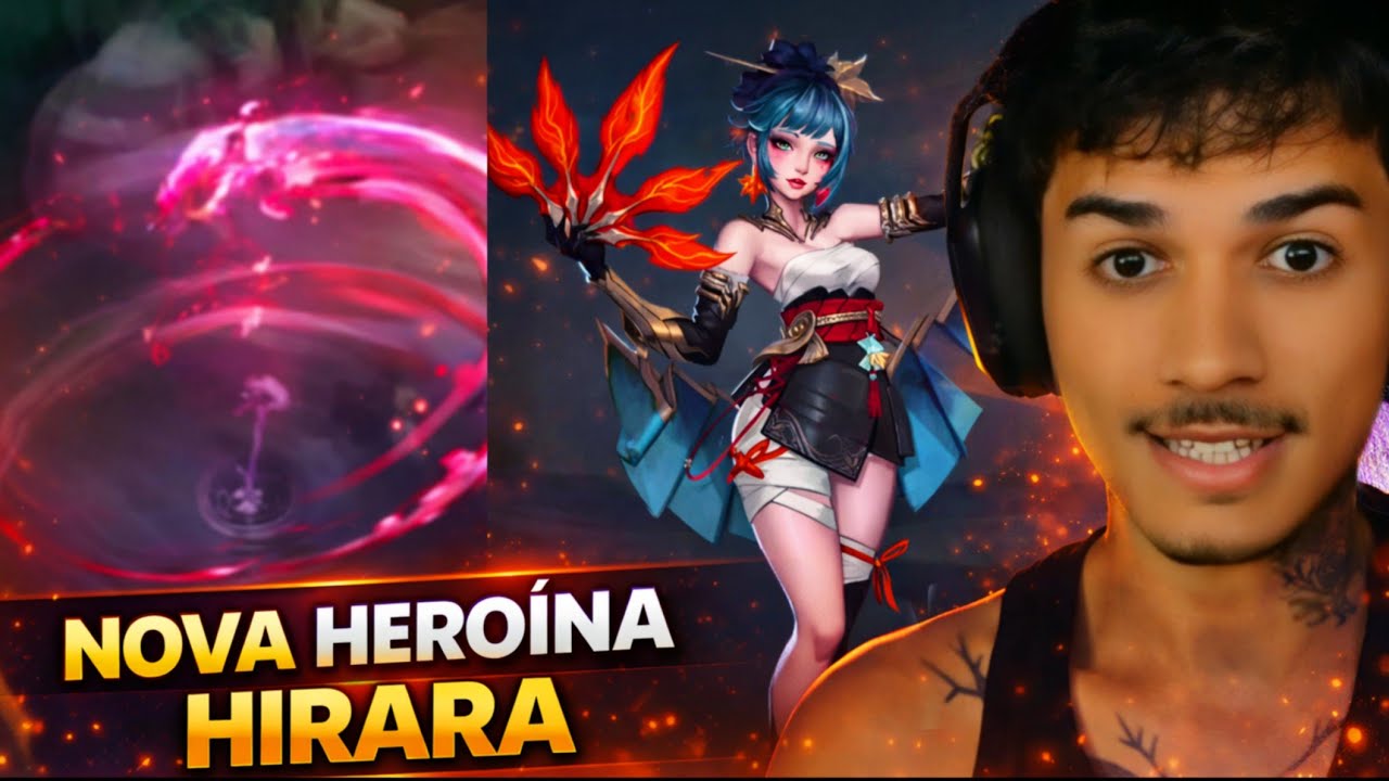 VAZARAM AS HABILIDADES DA NOVA HEROÍNA HIRARA… ELA É INSANA
