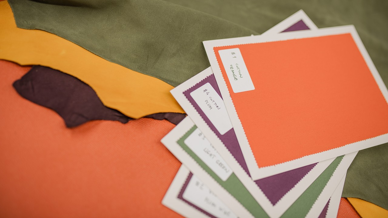 Matching Materials: Orange Saffiano Leather Project | Puffin's Bureau [Eng Sub]