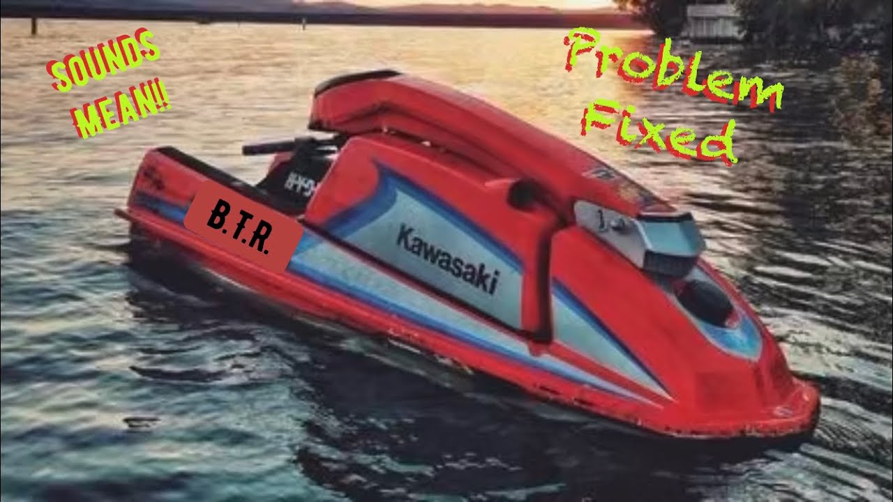 Kawasaki Js550–FIXED hard start issues!! Starter repair explained! Check it out!!