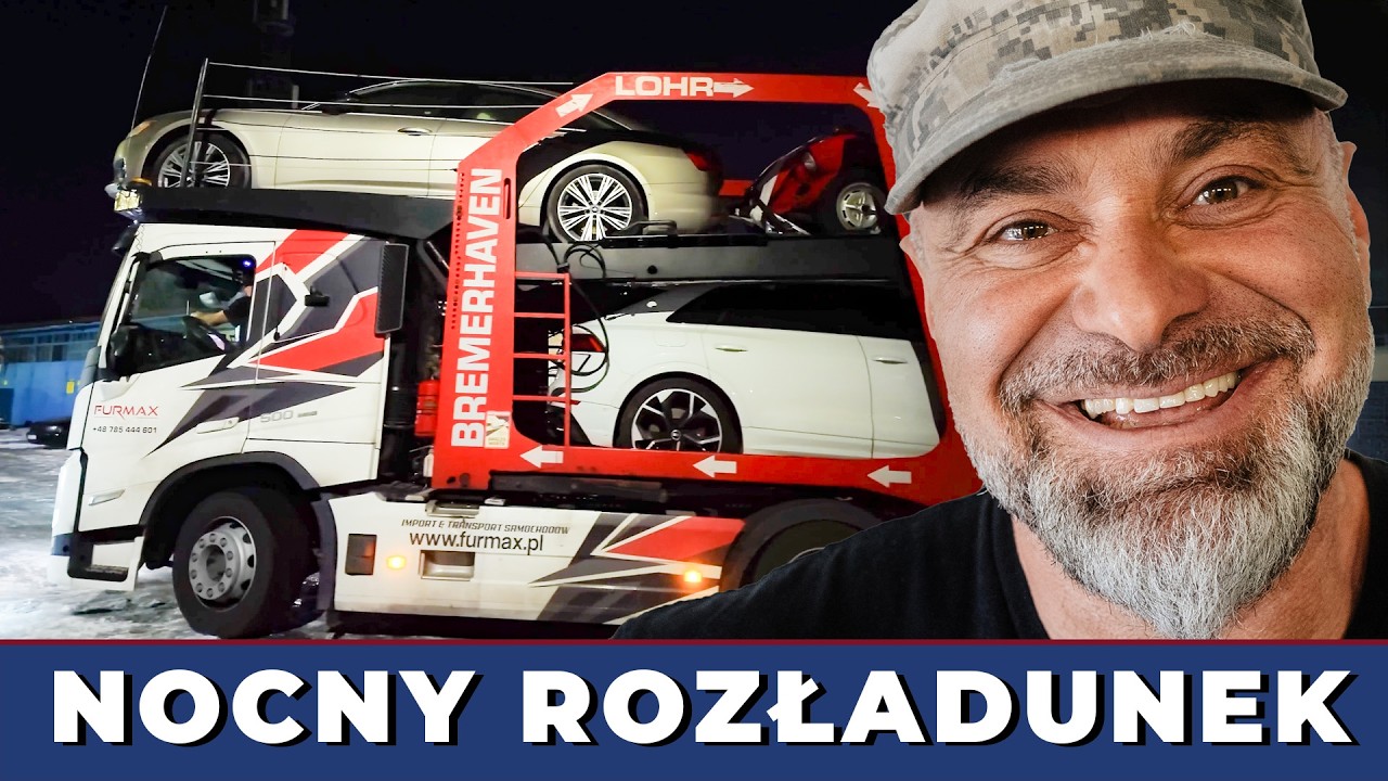 Dodge Ram SRT-10 z przebiegiem 2200 km! Rozładunek auta z USA
