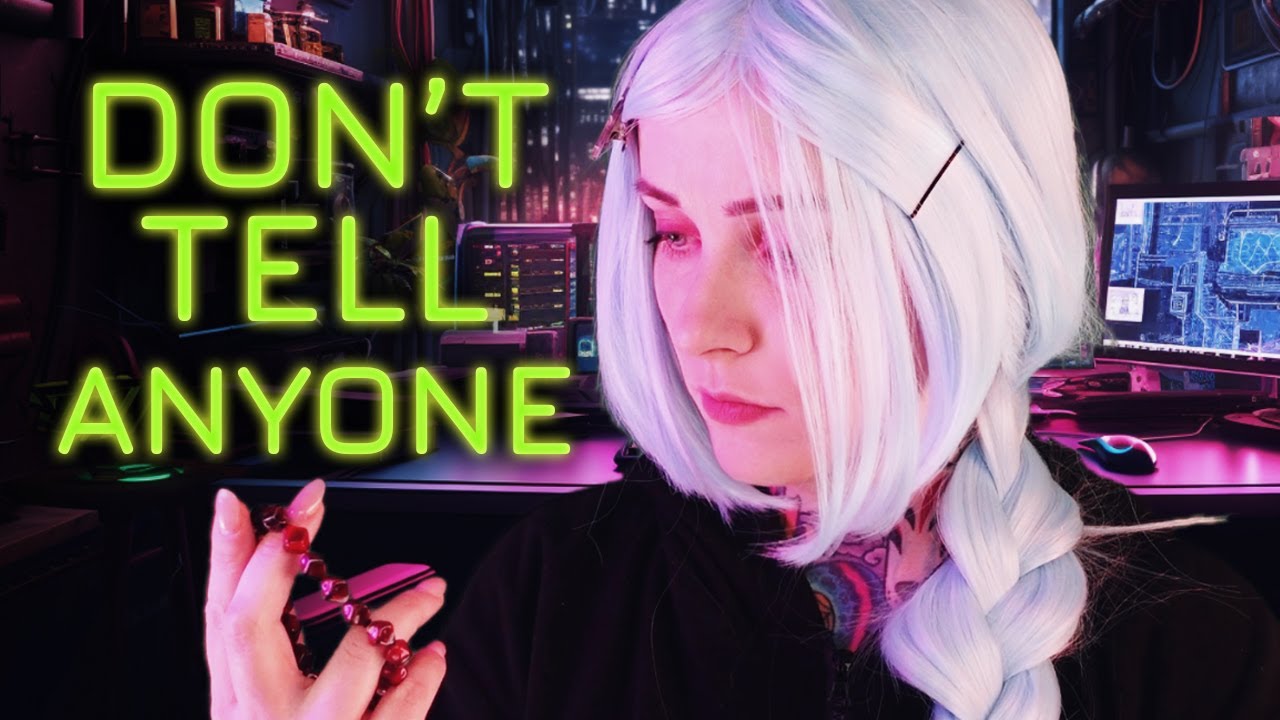 Futuristic Vampire Guide ASMR // vocal fry, personal attention, soft spoken