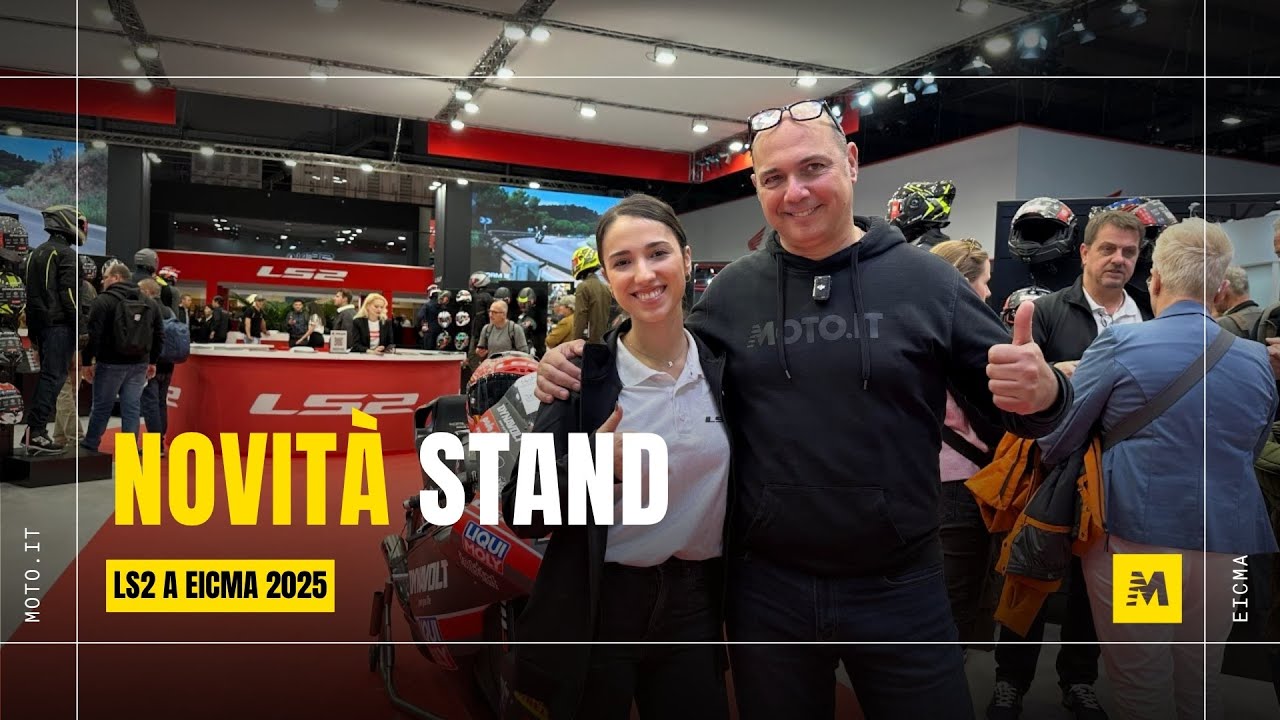 LS2 A Eicma 2025: numerose novit&agrave; per caschi, abbigliamento e inedite borse per moto