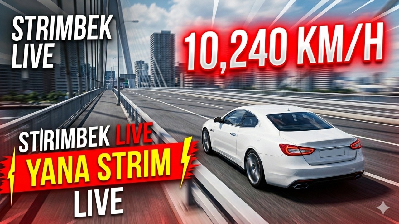 GTA 5 STRIMBEK LIVE 😳 | 9999 KM/H BILAN UCHAMIZ 🚗 2-QISM