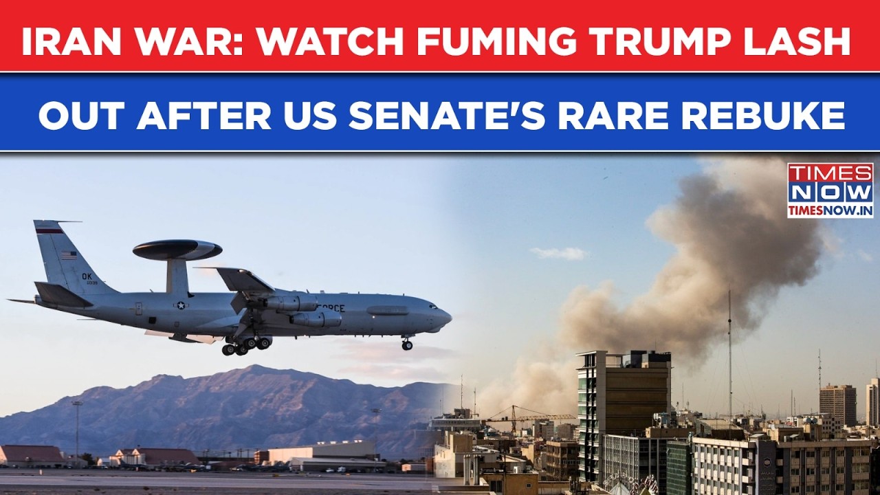 Iran War: Fuming Trump Lashes Out After Senate's Rare Rebuke As US Leaders Vote To Stop Fighting