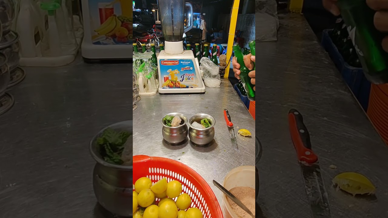 Refreshing Lemon Soda 