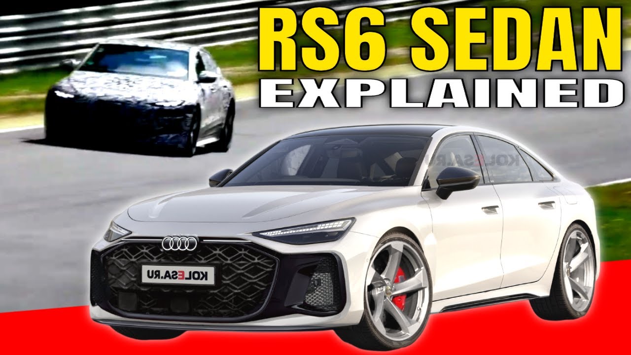 Подробности испытаний седана Audi RS6 e-tron 2027 года на Нюрбургринге