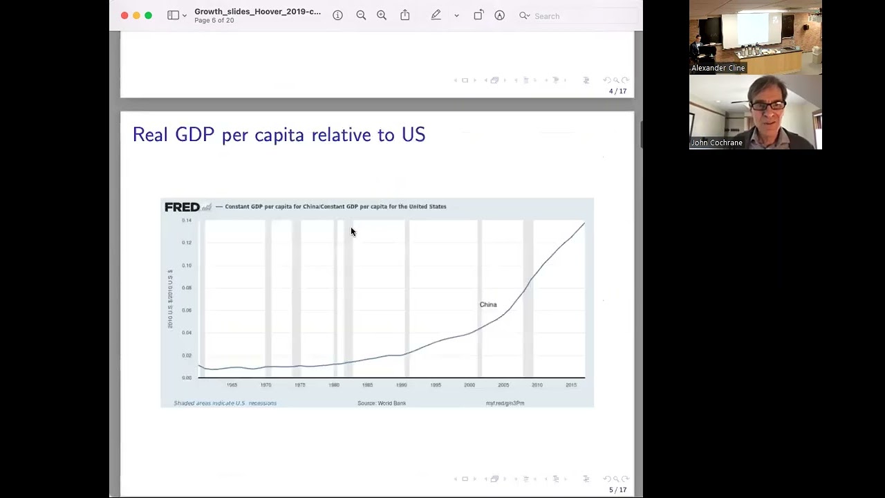 Hillsdale John Cochrane on Economic Growth and Changing the Policy Debate