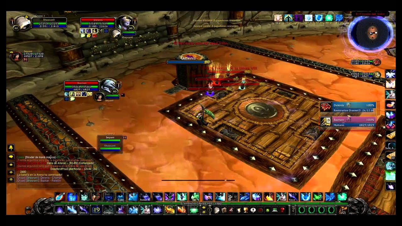 Shatter play 2c2 Shaoranli ft Seyant Rating 3000+ WoW ReaN