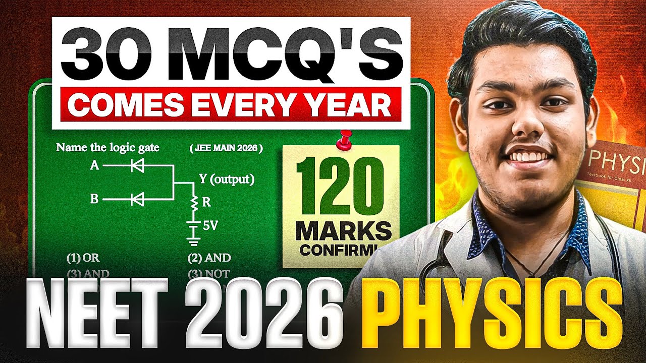 30 Most Repeated Physics PYQs for NEET 2026 | Chapter Wise Analysis | 120+ Marks Confirm Strategy