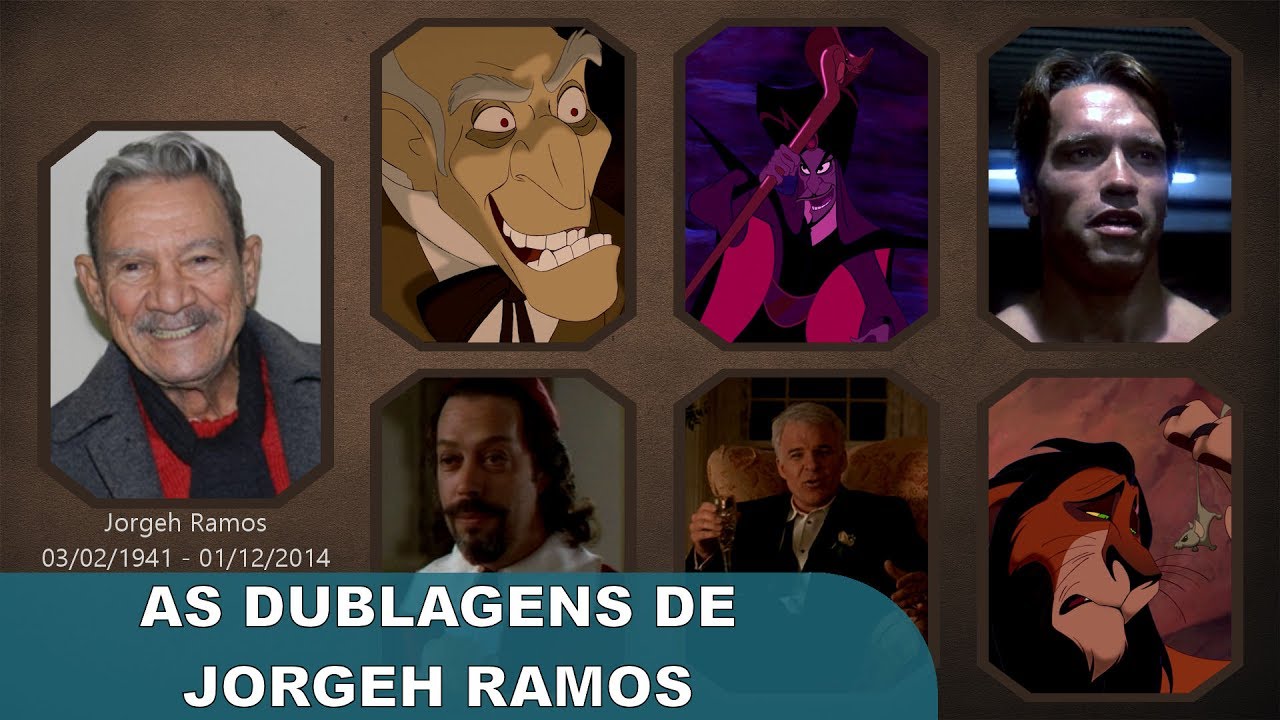 As dublagens de Jorgeh Ramos