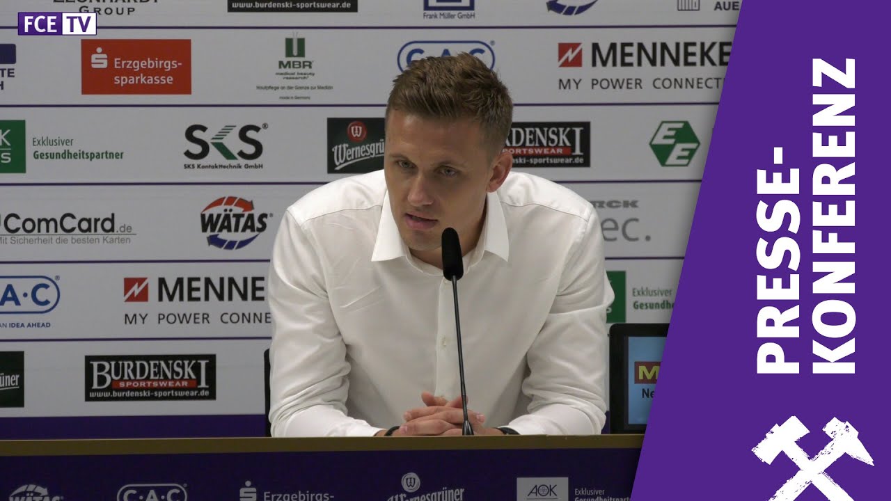 PK: Vorstellung Aliaksei Shpileuski als neuen Cheftrainer der Veilchen