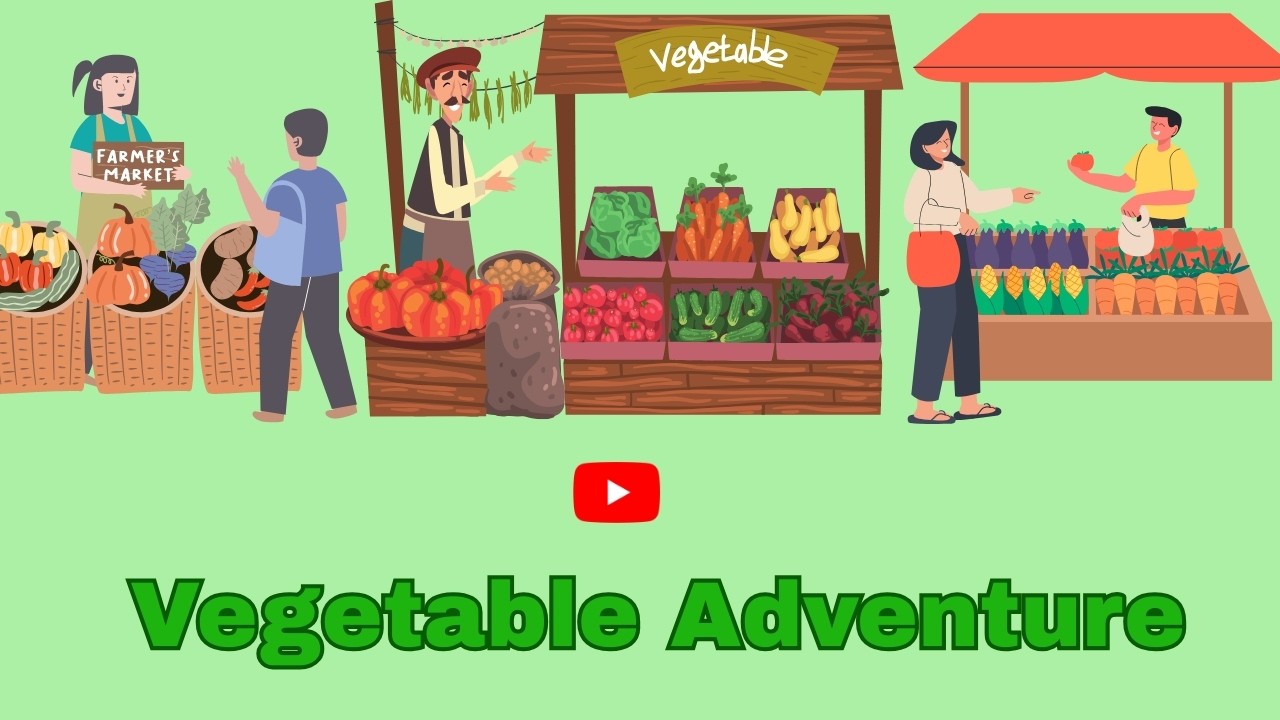 Healthy Veggies for Smart Kids | Vegetable Names & Facts #education #english #learning #vegetables