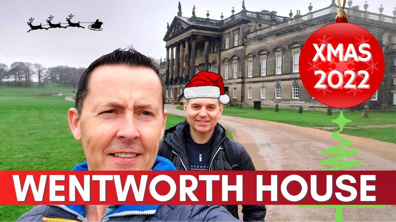VISITING WENTWORTH WOODHOUSE AT CHRISTMAS | Yorkshire Vlogmas 2022