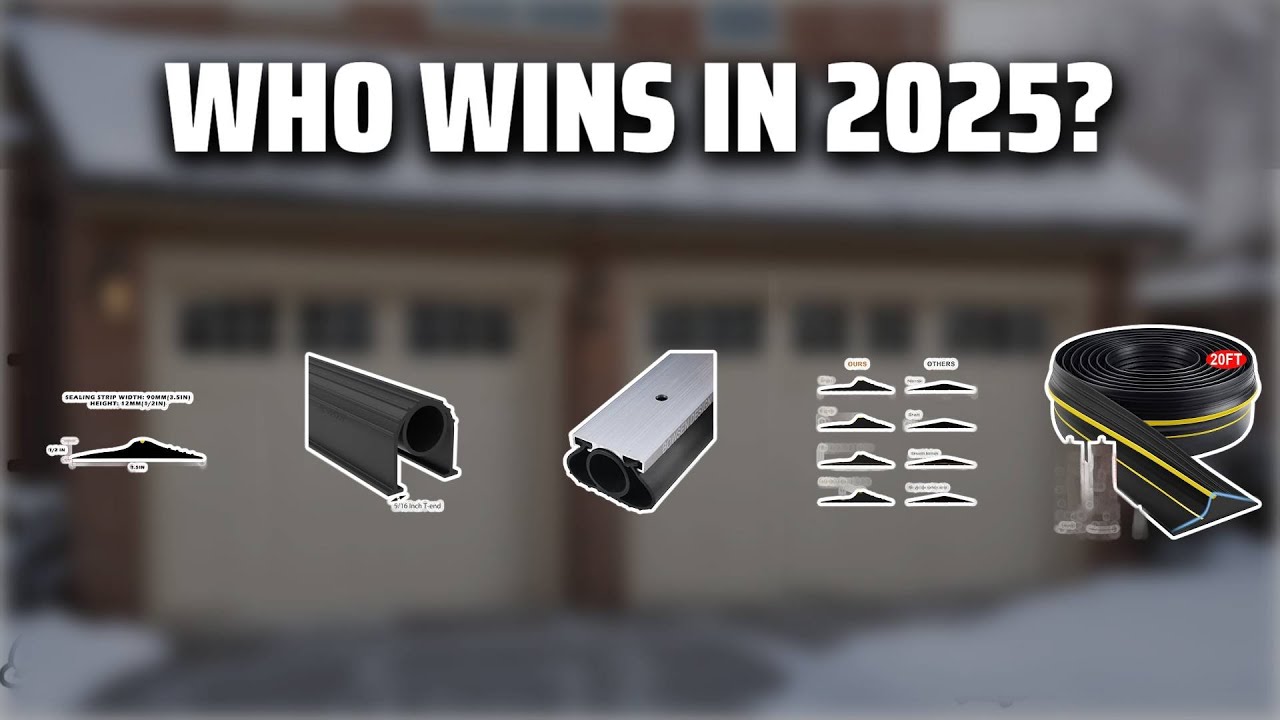 Пять лучших уплотнителей для гаражных ворот 2025 года &mdash; обязательно к просмотру перед покупкой!