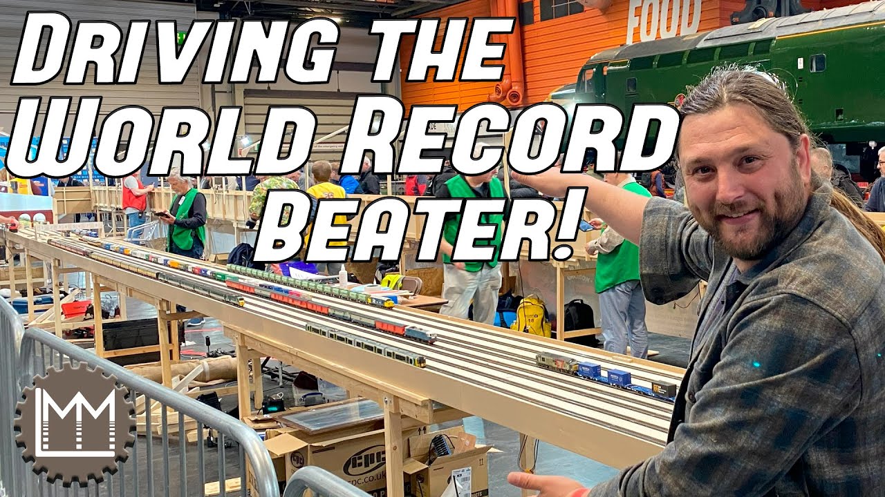 Breaking the Record Breaking Layout - Making Tracks at Model World Live!