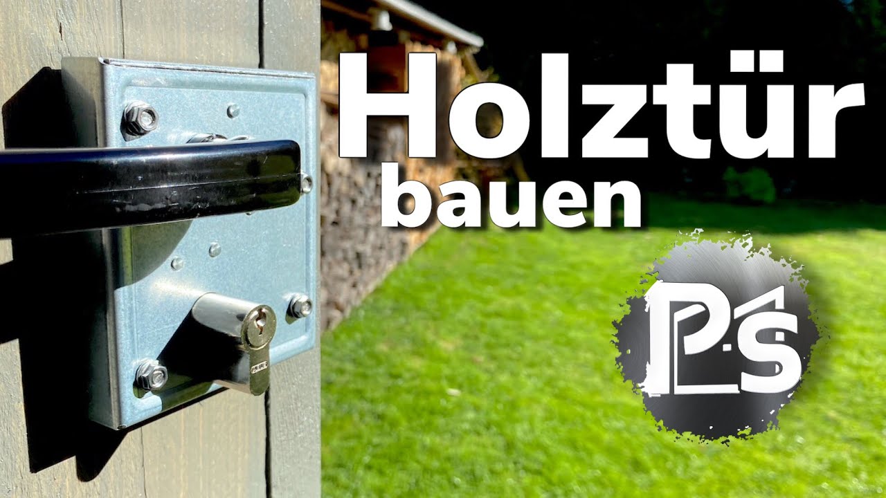 Brettertür selber bauen - Schuppen Teil 2
