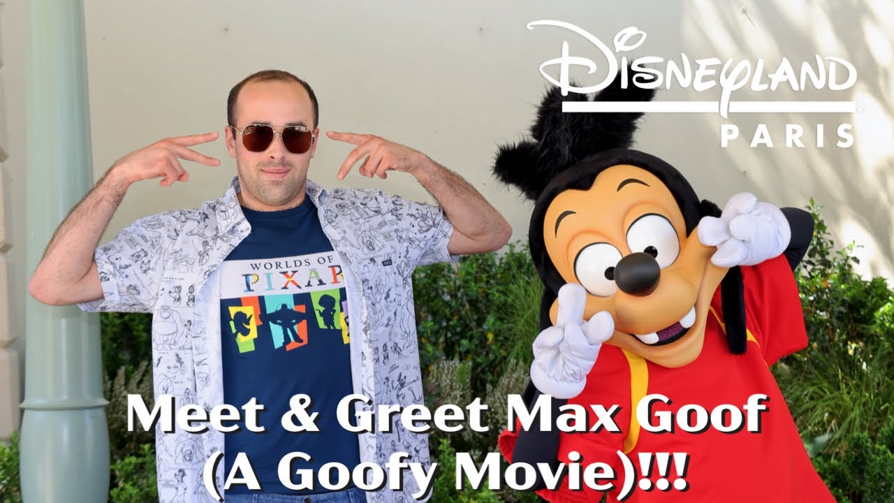 Disneyland Paris: Meet & Greet Max Goof (A Goofy Movie)!