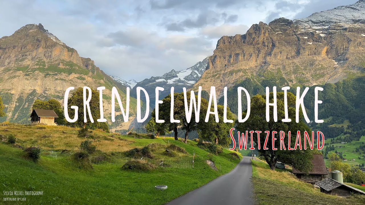 Best hikes in Switzerland - Bussalp - Grindelwald - Relaxing nature 4K