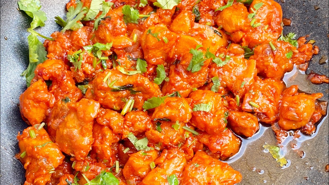 The BEST Manchurian Chicken