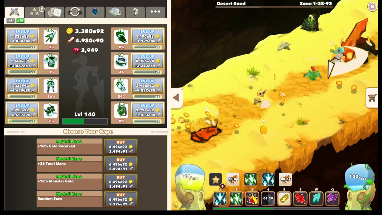 Clicker Heroes 2 - Haste Build