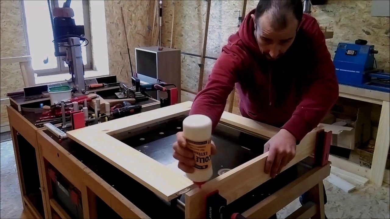 Fabrication d'un meuble d'atelier