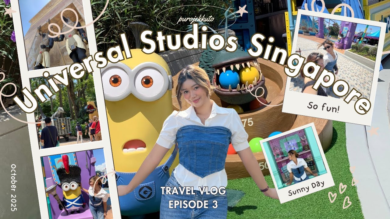 Singapore Vlog EP.3: ก็แดดมันร้อนคนไม่ใช่หุ่นยนต์ที่จะทนตากแดดทั้งวัน (แต่เราทน) 