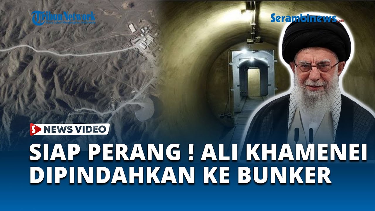 Pemimpin Tertinggi Iran Ali Khamenei Dikabarkan Telah Dipindahkan ke Bunker