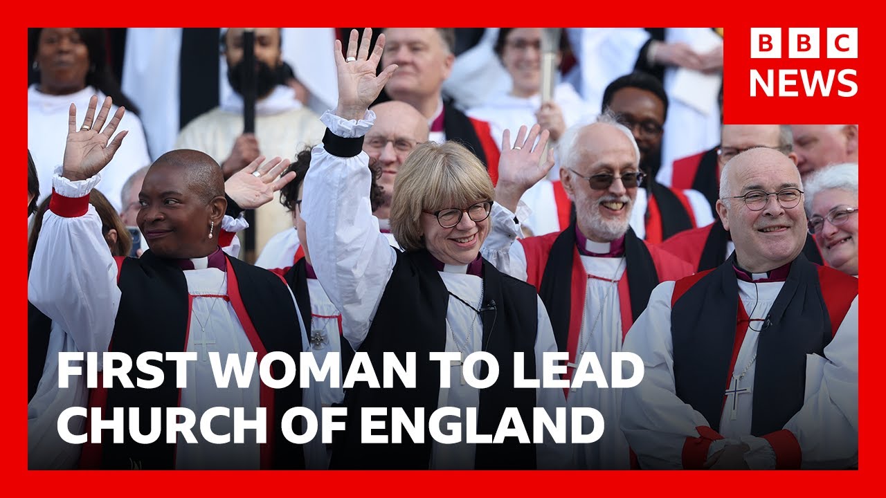 I will speak out on misogyny, says first woman to lead Church of England | BBC News