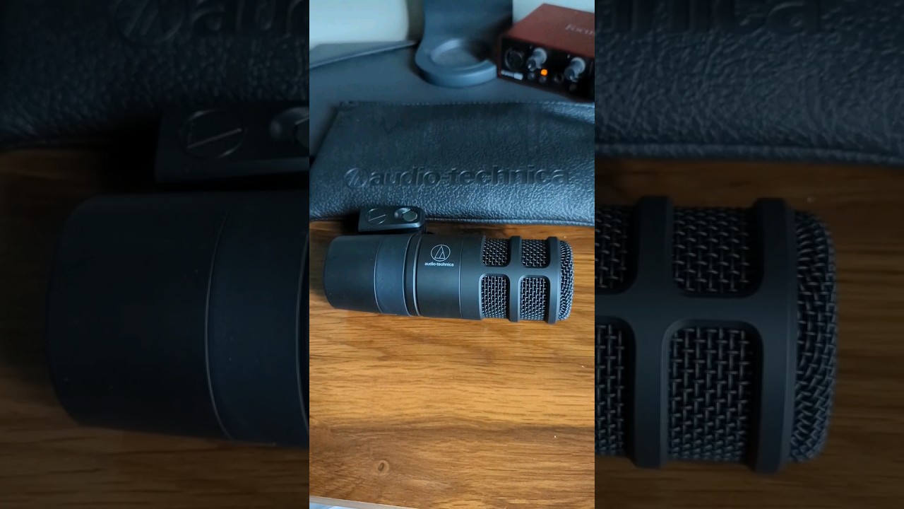 The best podcast microphone! #audiotechnica #at2040 #podcastgear #microphone #soundengineer