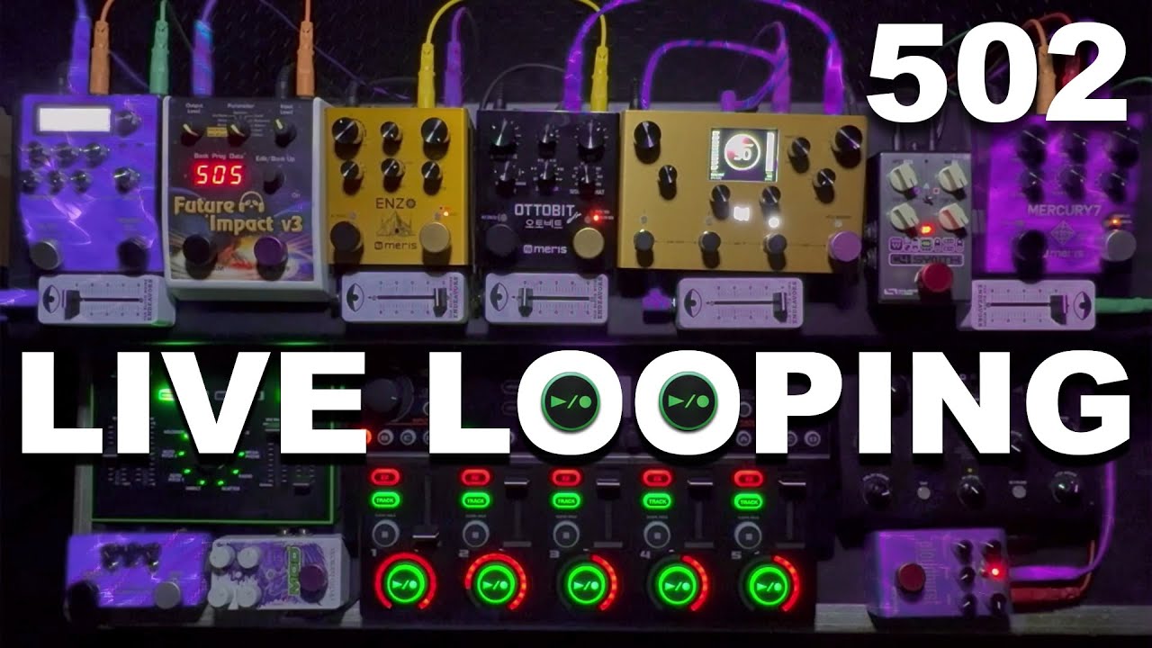 (((LIVE LOOPING))) Human Voice x Guitar Pedals ÷ BOSS RC-505 ►/ o