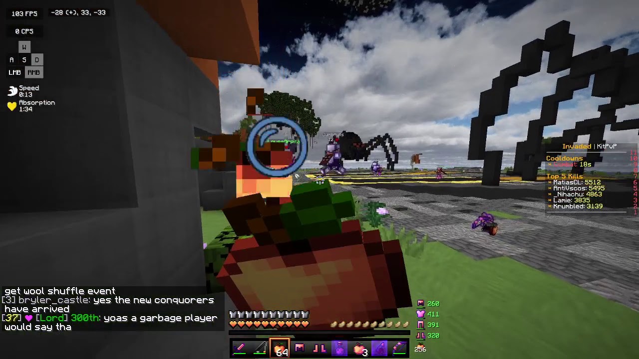 Invadedlands KitPvP [ 4 ] Fighting Irons