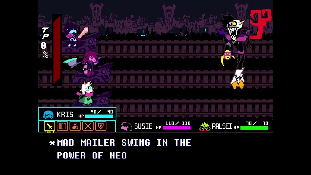 DELTARUNE [[MAD MAILER NEO]] ||Power of spamton|| RoxRox take