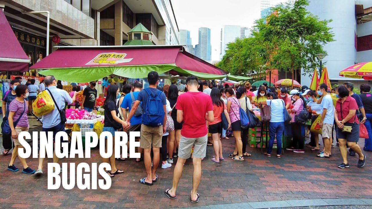 Singapore City Prepares for Chinese New Year (2021)