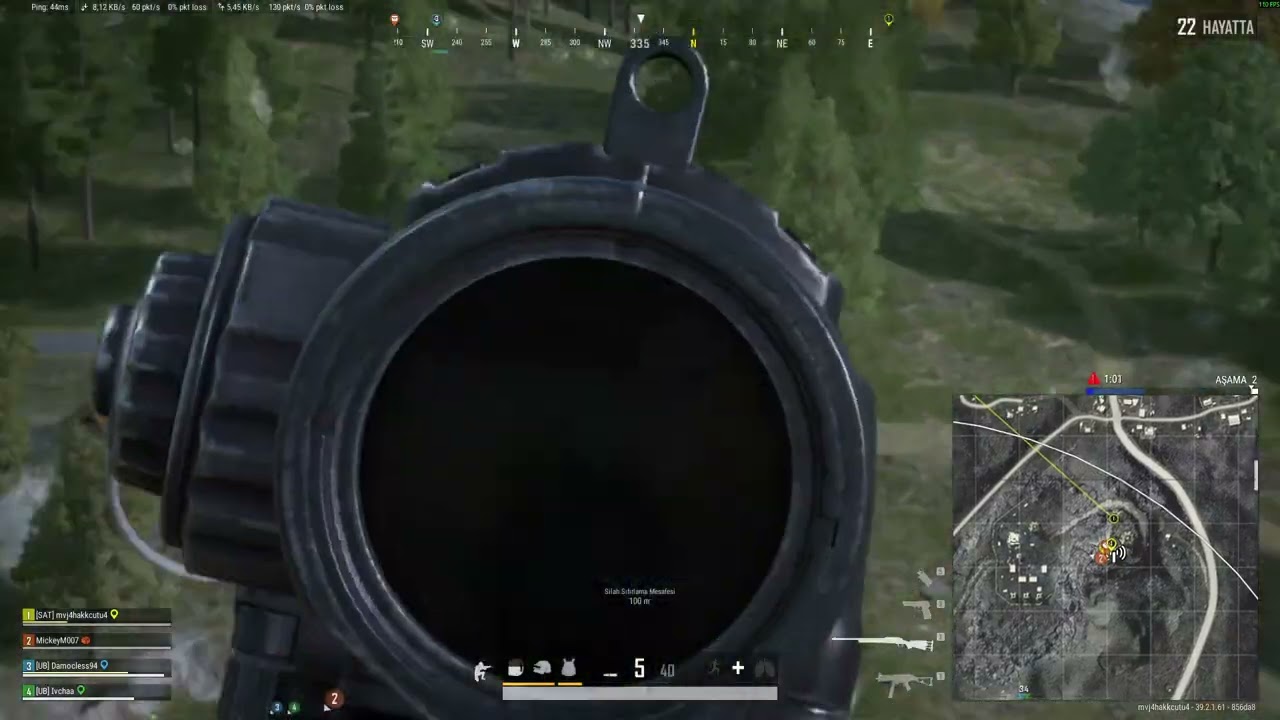PUBG  BATTLEGROUNDS  1 saatlik bir bölüm