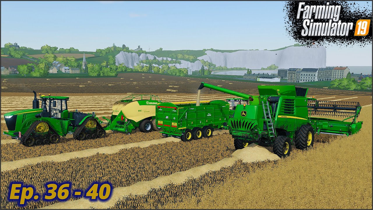 Sandy Bay🔹Ep. 36 - 40🔹TWO HOURS of FARMING & MUSIC🔹Farming Simulator 19