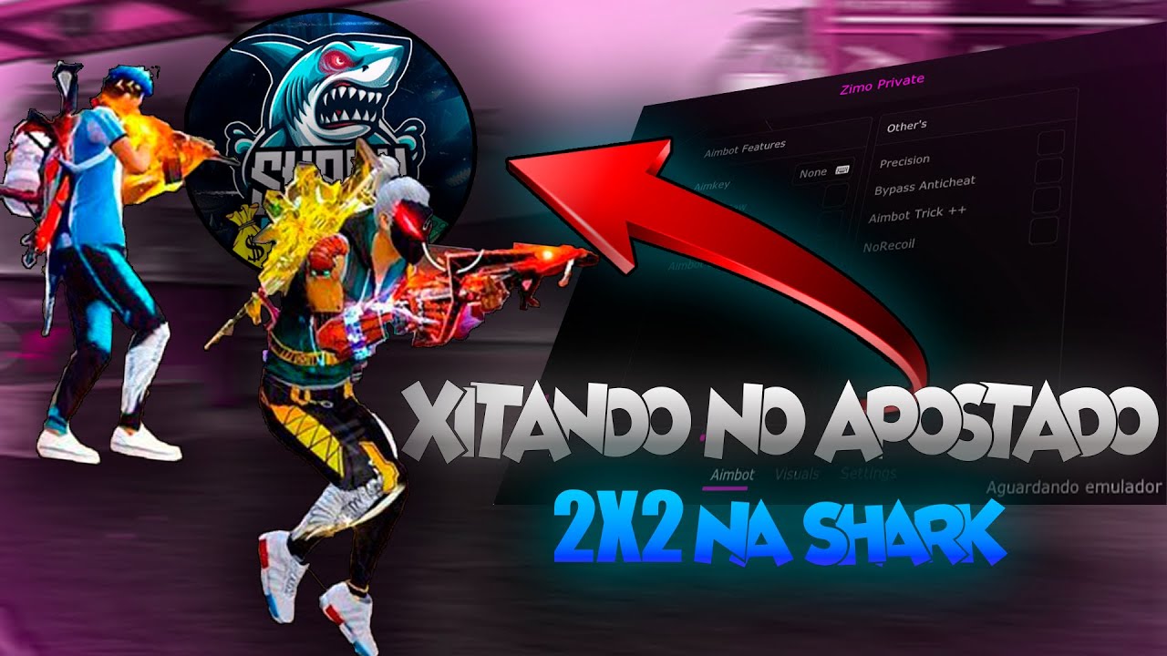 PEDIRAM MINHA TELA JOGANDO X2 NA SHARK! MELHOR BYPASS PARA EMULADOR