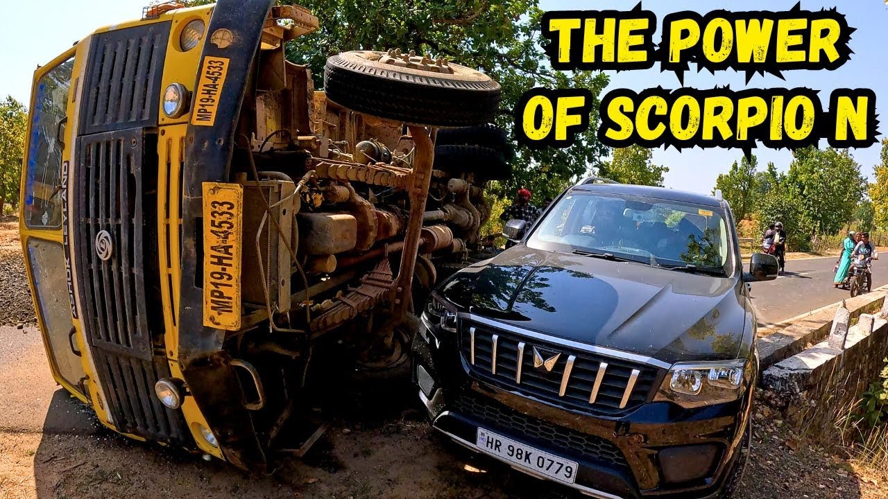 The Power of Mahindra Scorpio N | Bandhavgarh mein truck ka khatarnaak accident