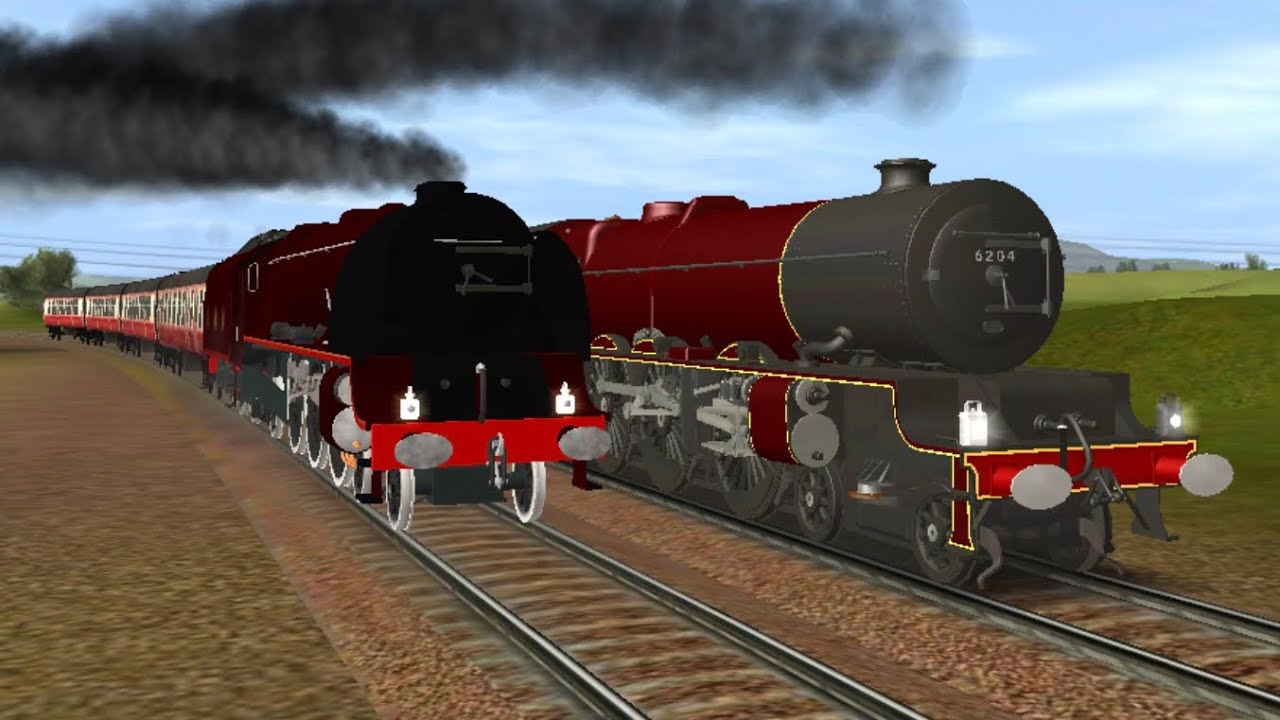 Playing The Race - 4-6-2 STEAM / LMS PRINCESS (Trainz #49)