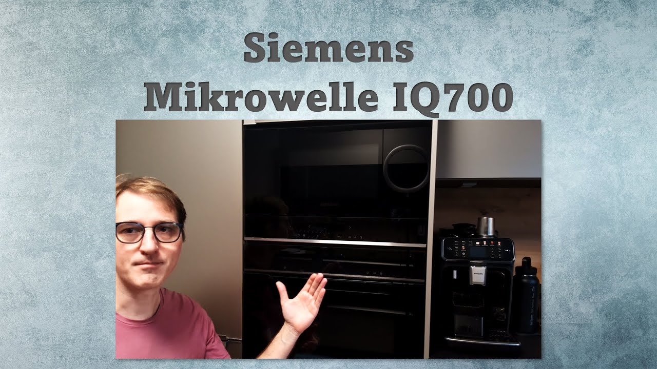 Siemens IQ700 Einbaumikrowelle: High-Tech im Test