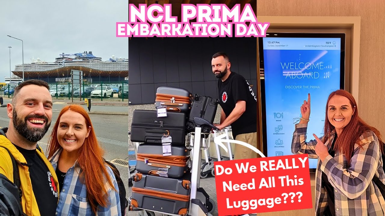 Norwegian Prima Embarkation Day - 1st Time Cruising With NCL - Will We Be Impressed?
