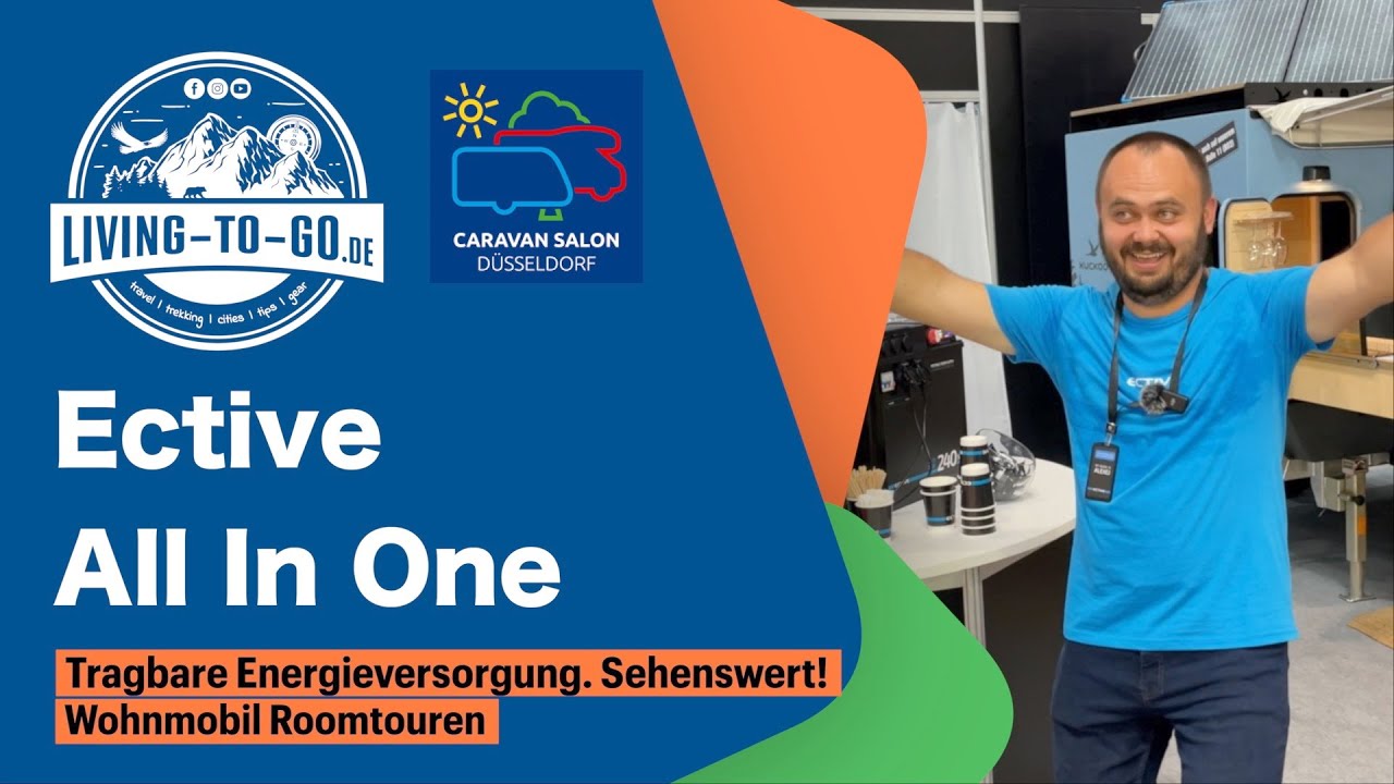 Ective All In One, tragbare Energieversorgung. Sehenswert!